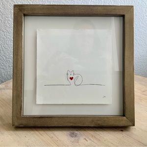 Cat Love, Print, Framed Art, Johannah Miller, The Crossroads Collection